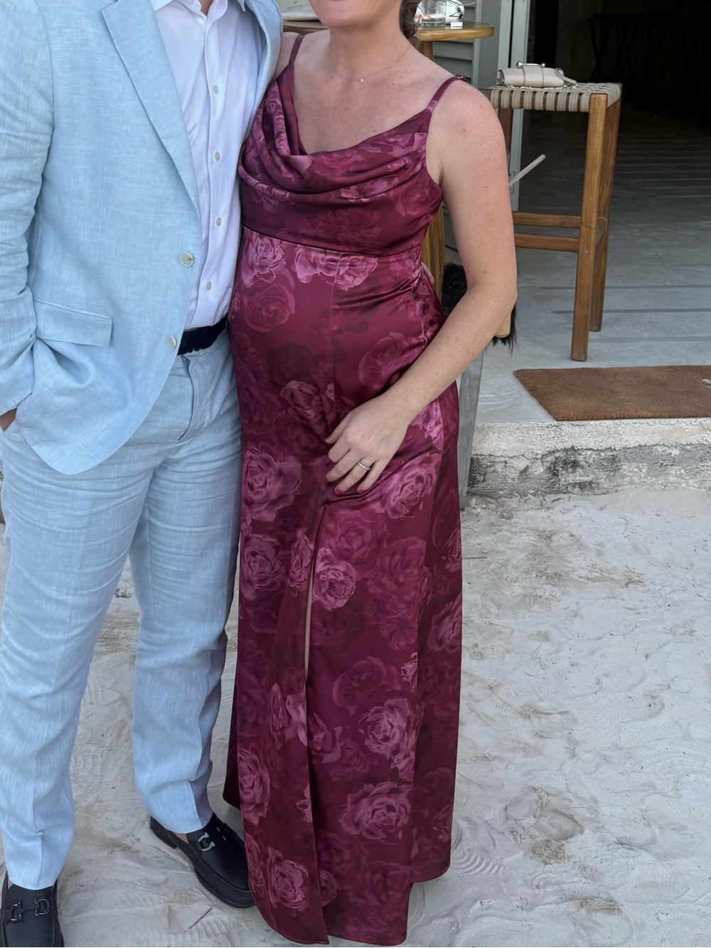 Maternity bridesmaids dress - Revelry